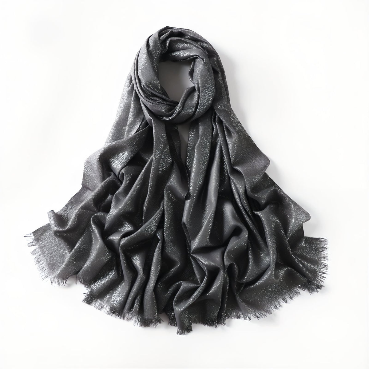 Echarpe Pailletée - Gris Anthracite - 200*80cm