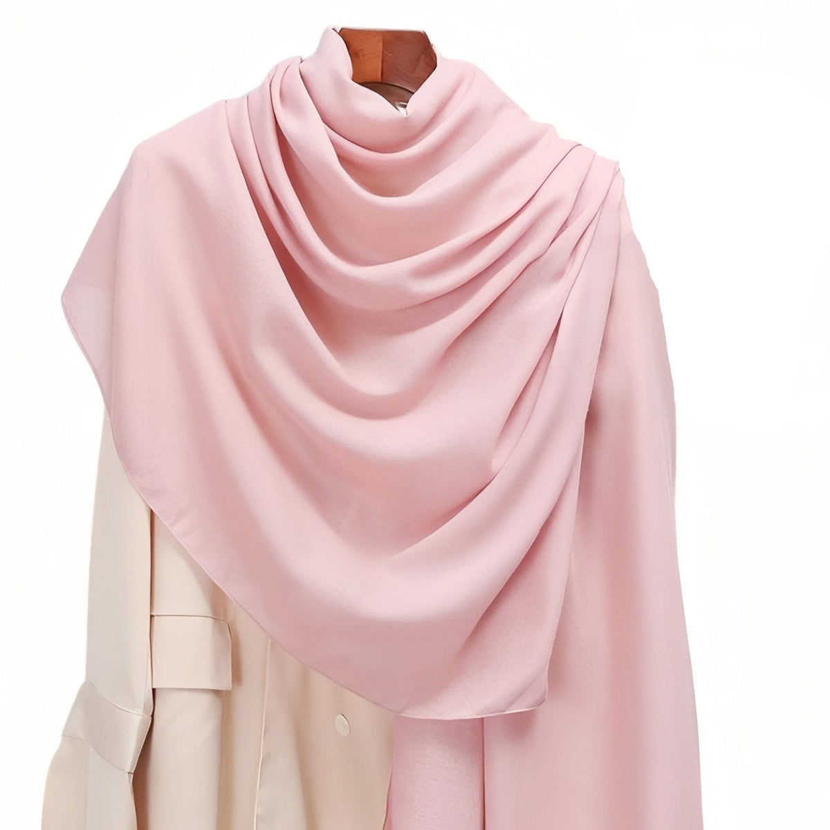 Etole Châle de Couleurs pour Mariage - Rose Pâle - 80*180cm