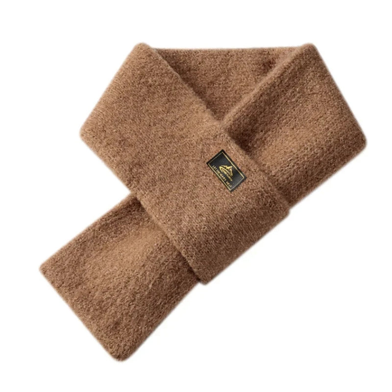 Echarpe Homme Duveteuse - Beige Sable - 77*11cm