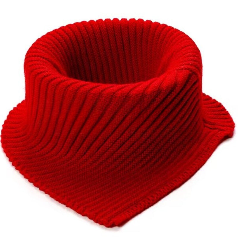 Cache Col Femme Rouge
