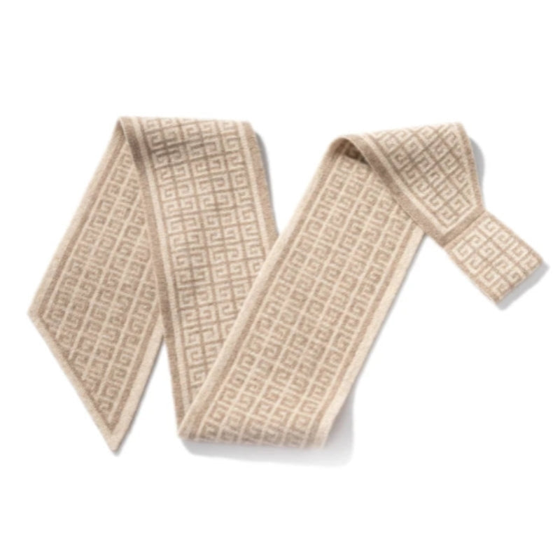 Echarpe Laine et Cachemire Beige