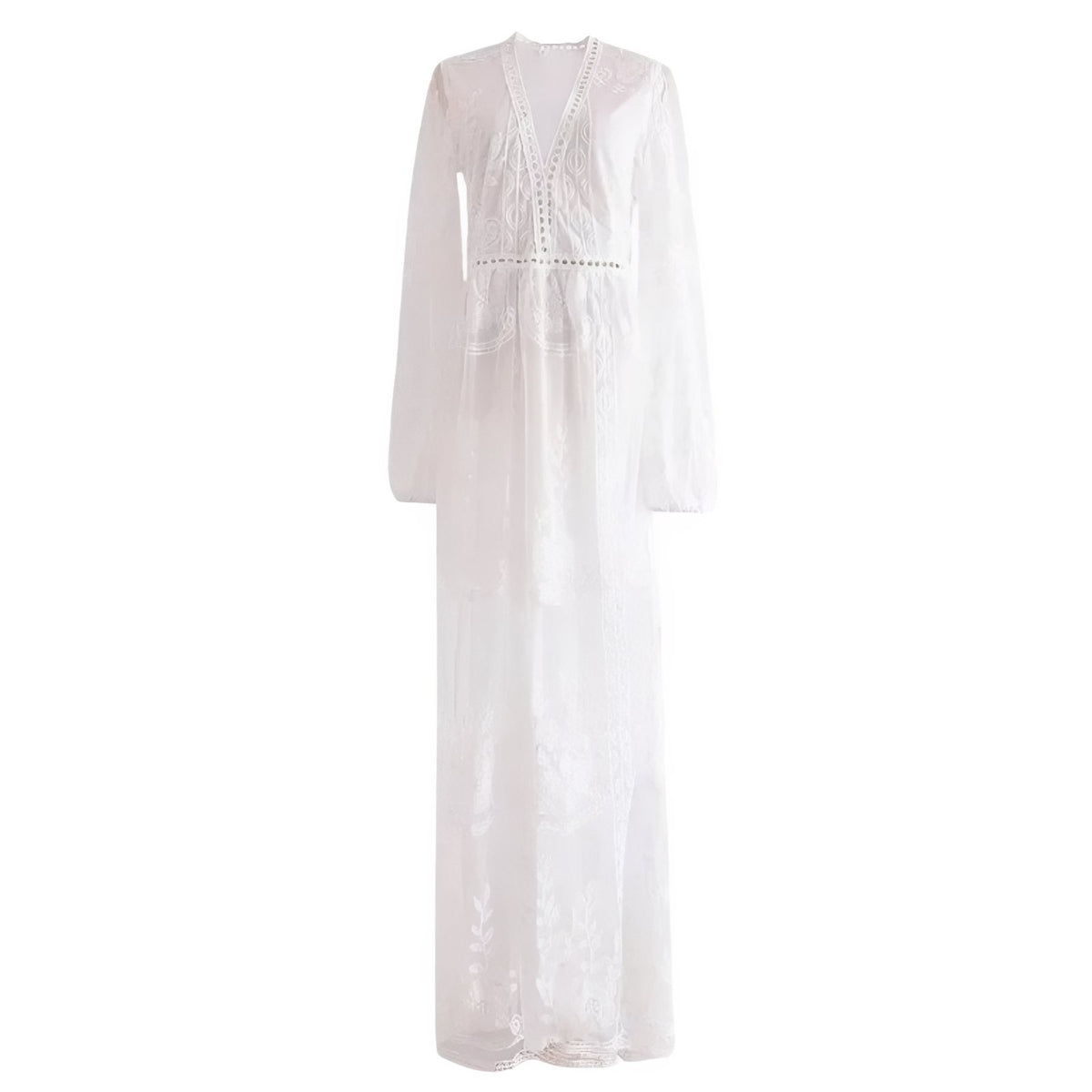 Sublime Robe Paréo Blanche - Blanc