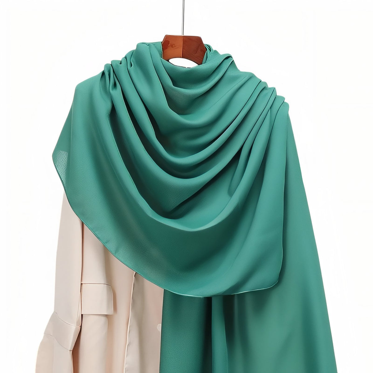 Etole Châle de Couleurs pour Mariage - Vert Émeraude - 80*180cm