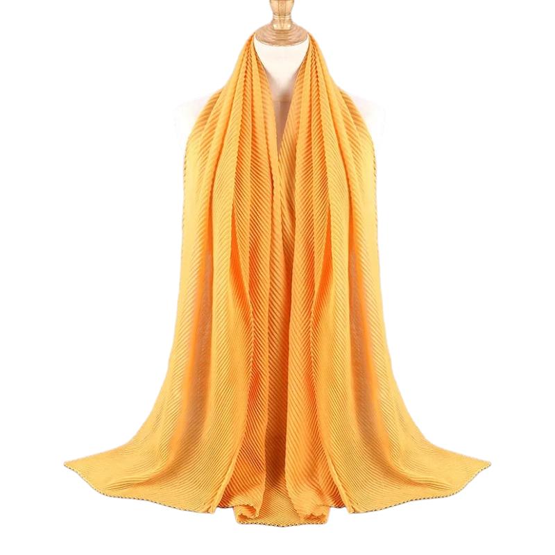 Foulard Etole Jaune Moutarde 90*180cm