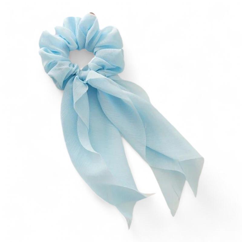 Foulard à Cheveux Chouchou Bleu Clair 