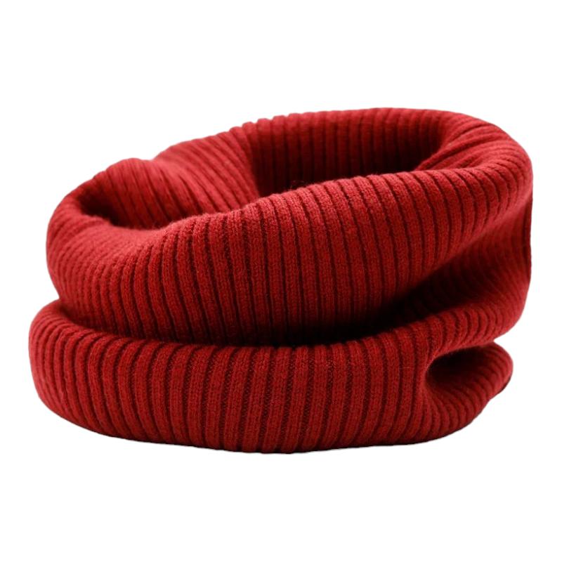 Snood Femme Chic Rouge Foncé 