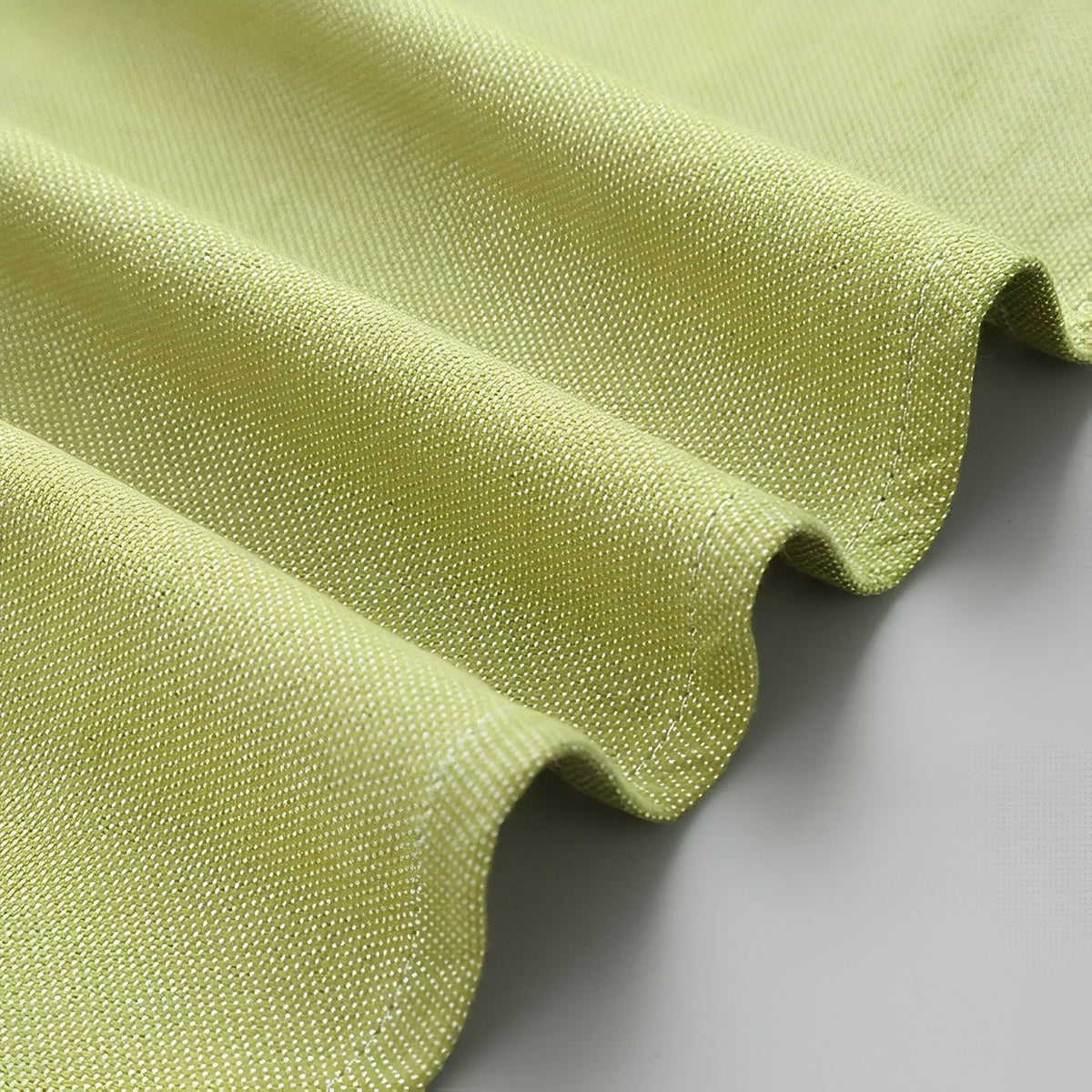 Fouta de Plage Ligné Bicolore à Franges gros plan tissu - Bleu Cyan - Rose - Taupe - Jaune Clair - Lavande - Vert - Jaune Vif - Jaune Paste - Bleu Marine