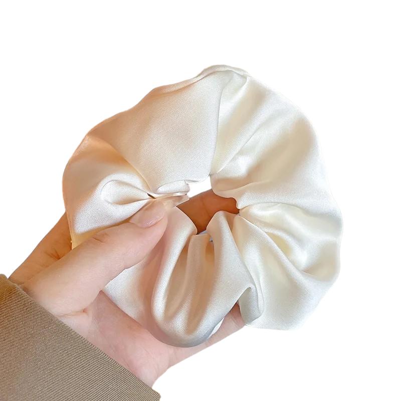 Chouchou Satin Blanc 