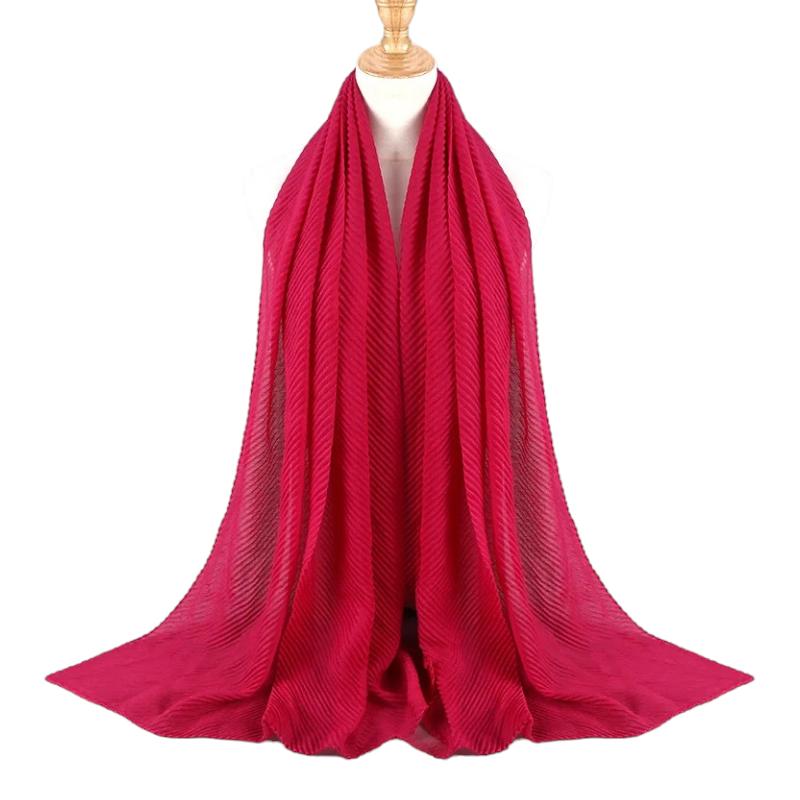 Foulard Etole Framboise 90*180cm