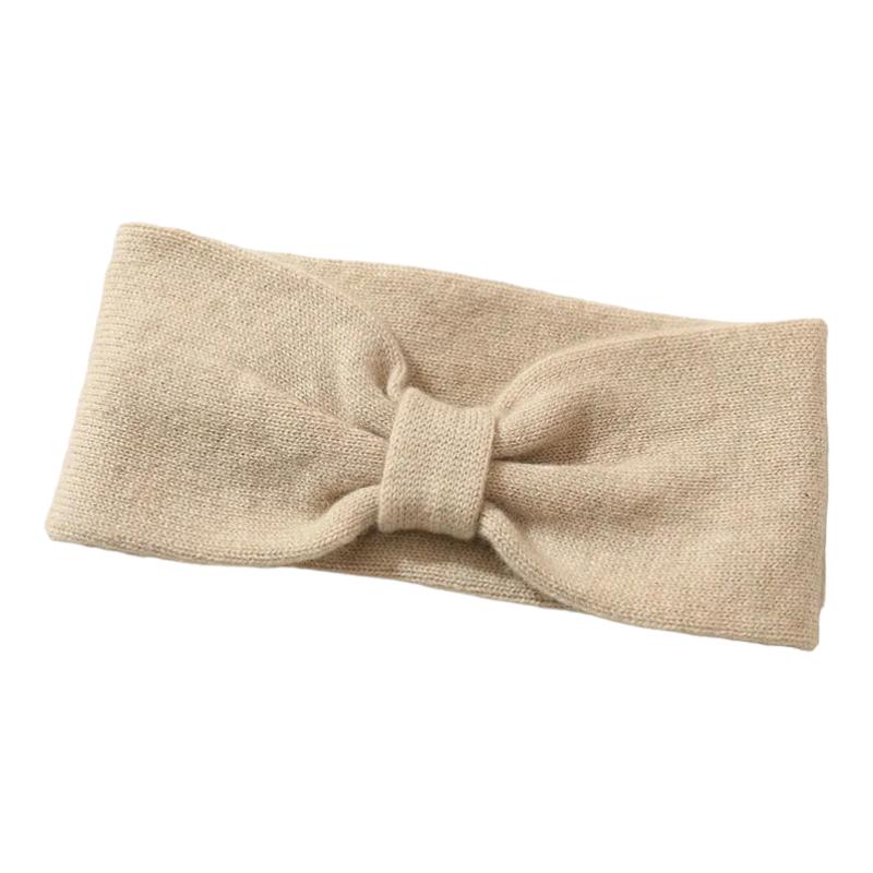 Headband Cachemire Beige 24*11cm