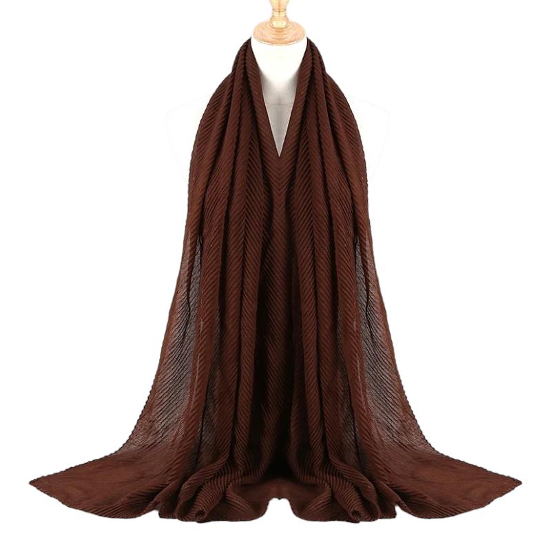 Foulard Etole Marron Chocolat 90*180cm