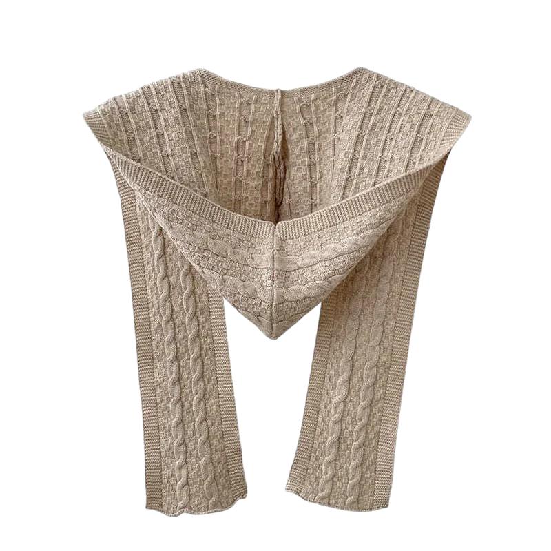 Echarpe à Capuche Adulte Taupe 