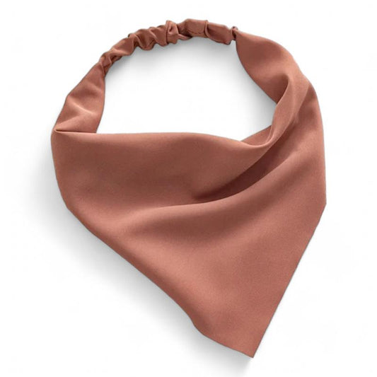 Bandeau Triangle Cheveux Rose Poudré 
