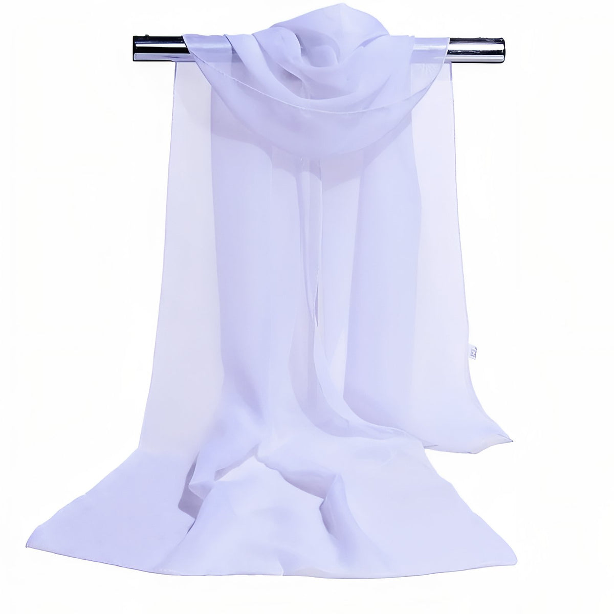 Châle de Soirée Femme - Blanc Cassé - 160x50cm