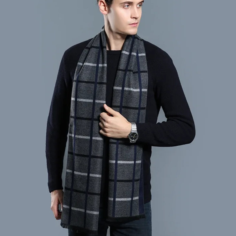 Echarpe Cachemire Homme Luxe 