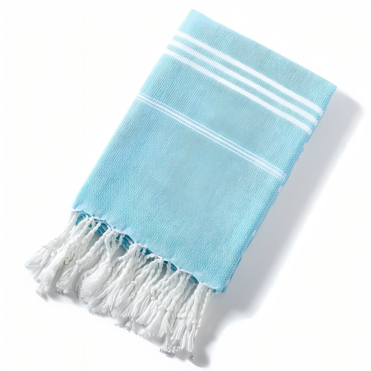 Serviette de Plage Fouta - Bleu Ciel - 90x180cm