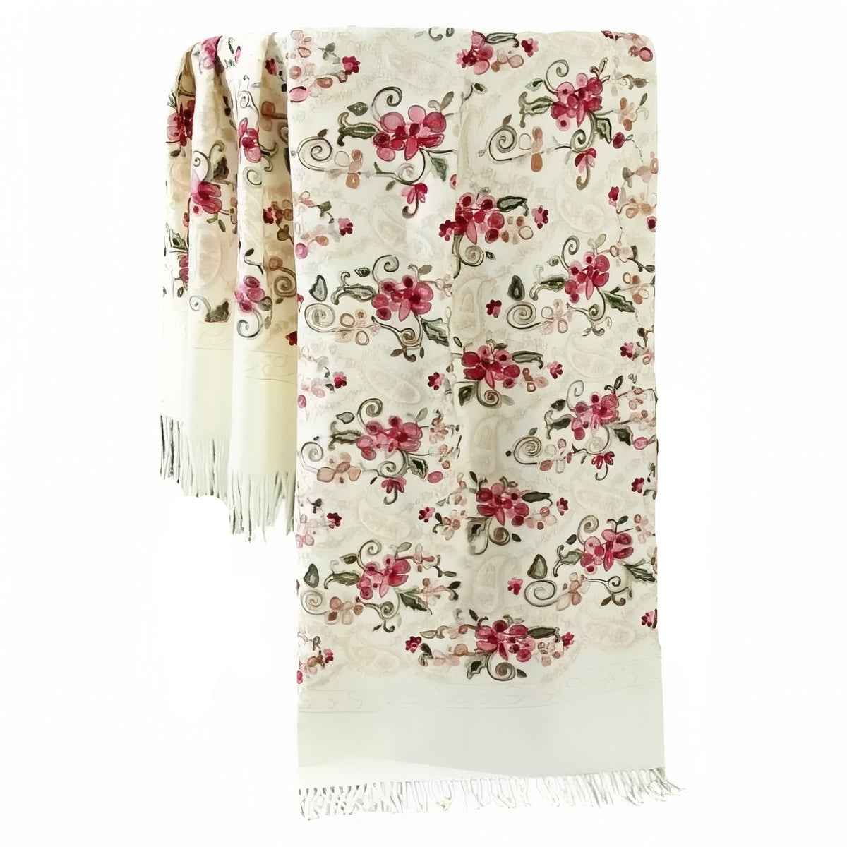 Châle Pashmina - Crème - 70*200cm