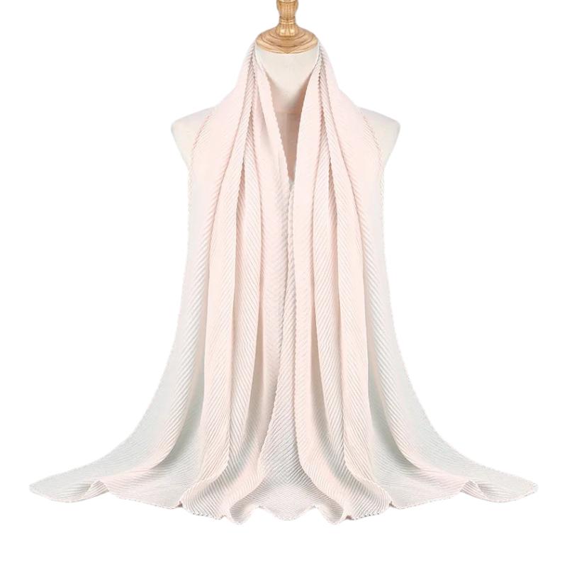 Foulard Etole Beige Rosé 90*180cm
