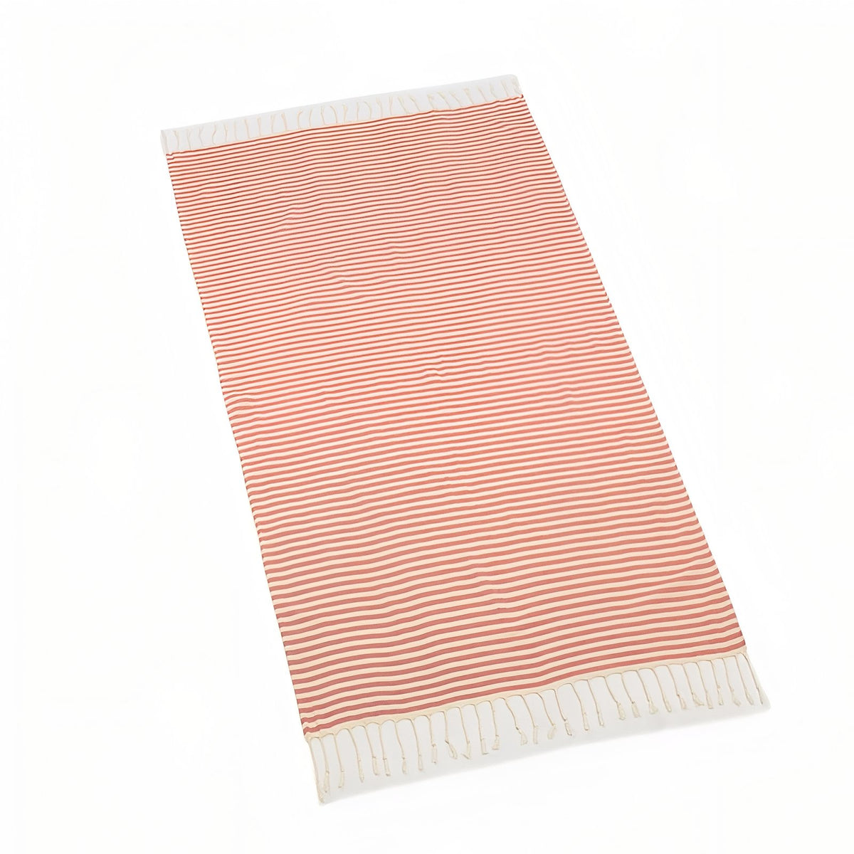Fouta de Plage Coton gros plan rayures - Vert - Jaune Vif - Bleu - Jaune Clair - Bleu Marine - Orange - Noir - Rouge