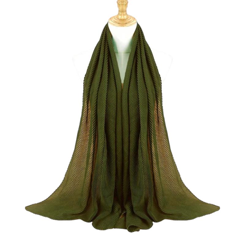 Foulard Etole Vert Olive 90*180cm
