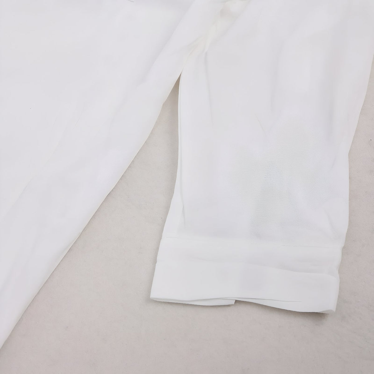 Robe de Plage Longue Style Chemisier gros plan manche - Vert - Blanc