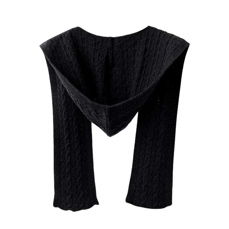 Echarpe à Capuche Adulte Noir 