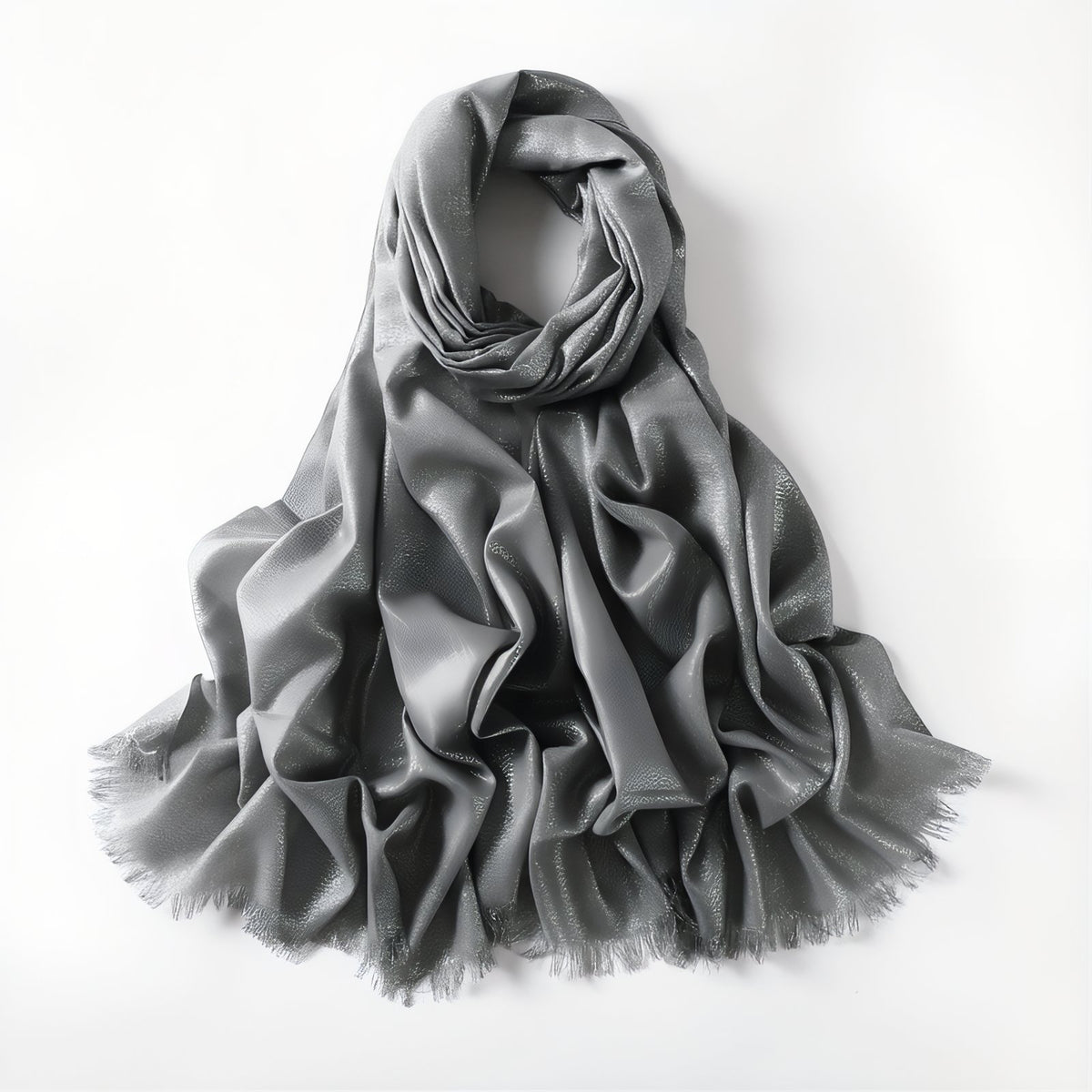 Echarpe Pailletée - Argent Métallisé - 200*80cm