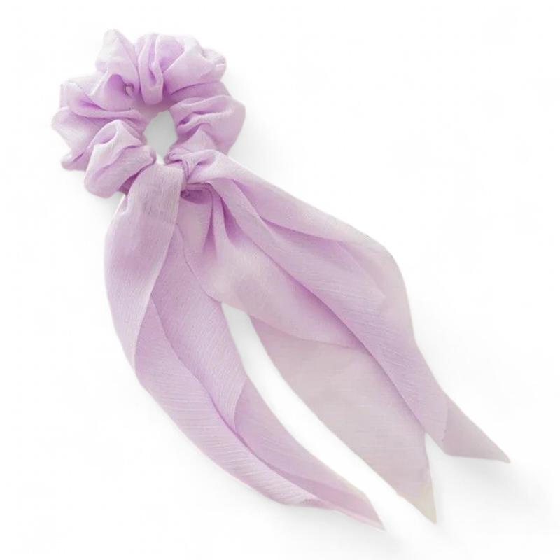 Foulard à Cheveux Chouchou Violet Clair 