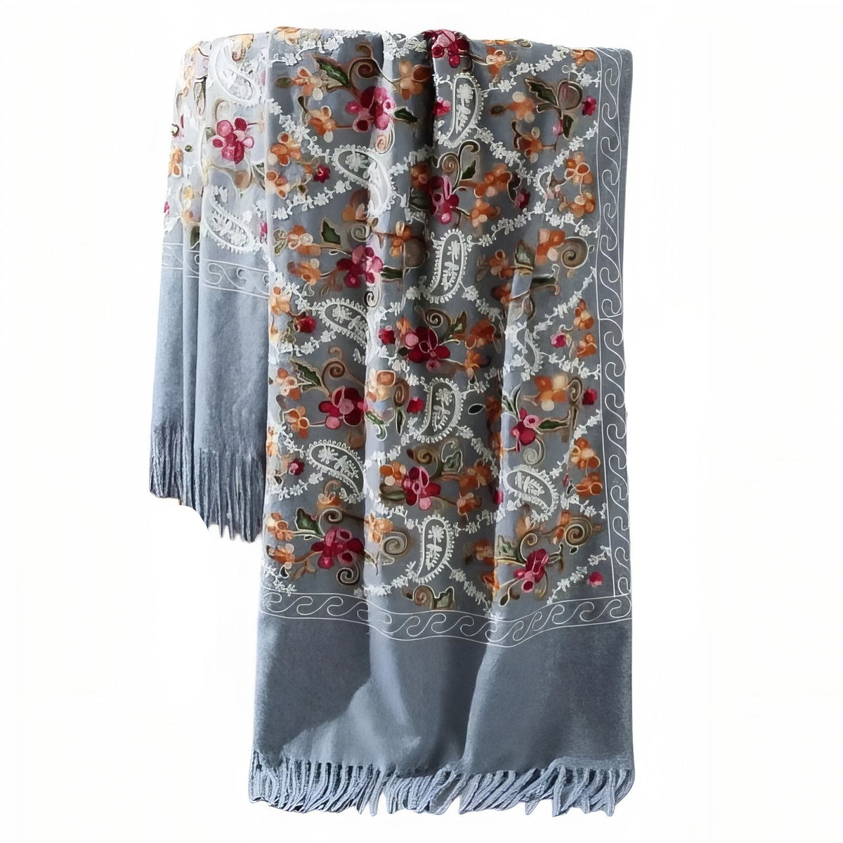 Châle Pashmina - Bleu Pâle - 70*200cm