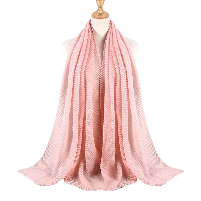 Foulard Etole Rose Pâle 90*180cm