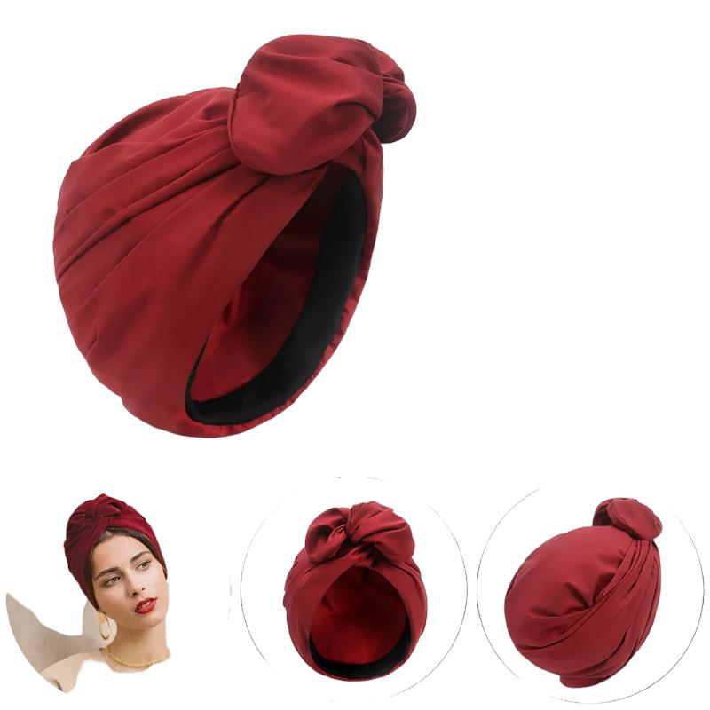 Turban Vintage Bordeaux 