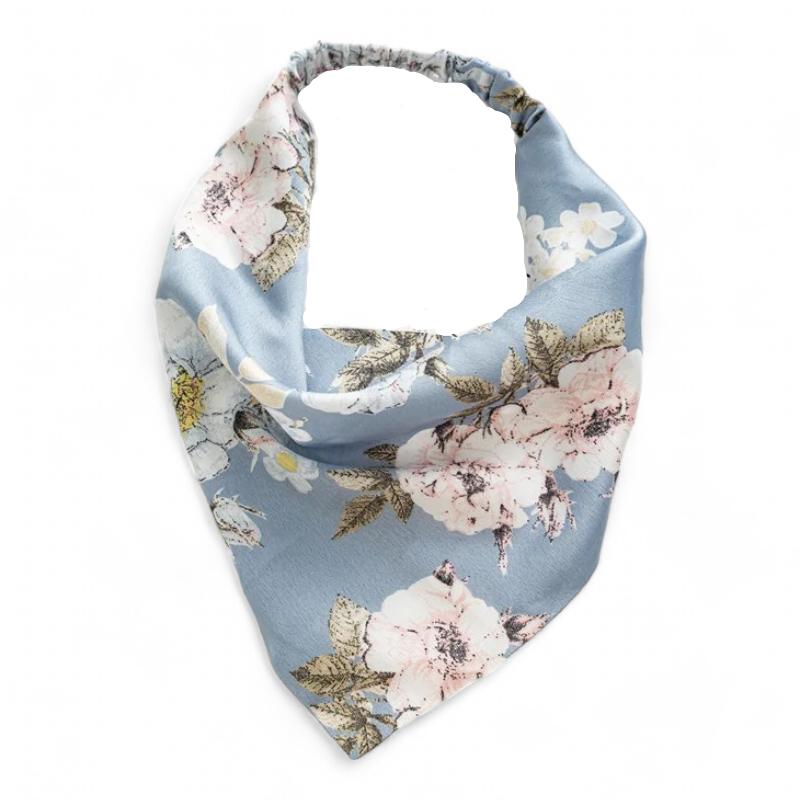 Bandeau Pour Les Cheveux Bleu Clair et Rose 