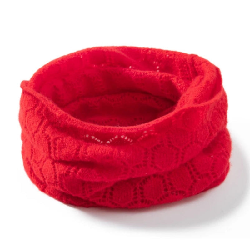 Snood Adulte Cachemire Rouge 38*24cm