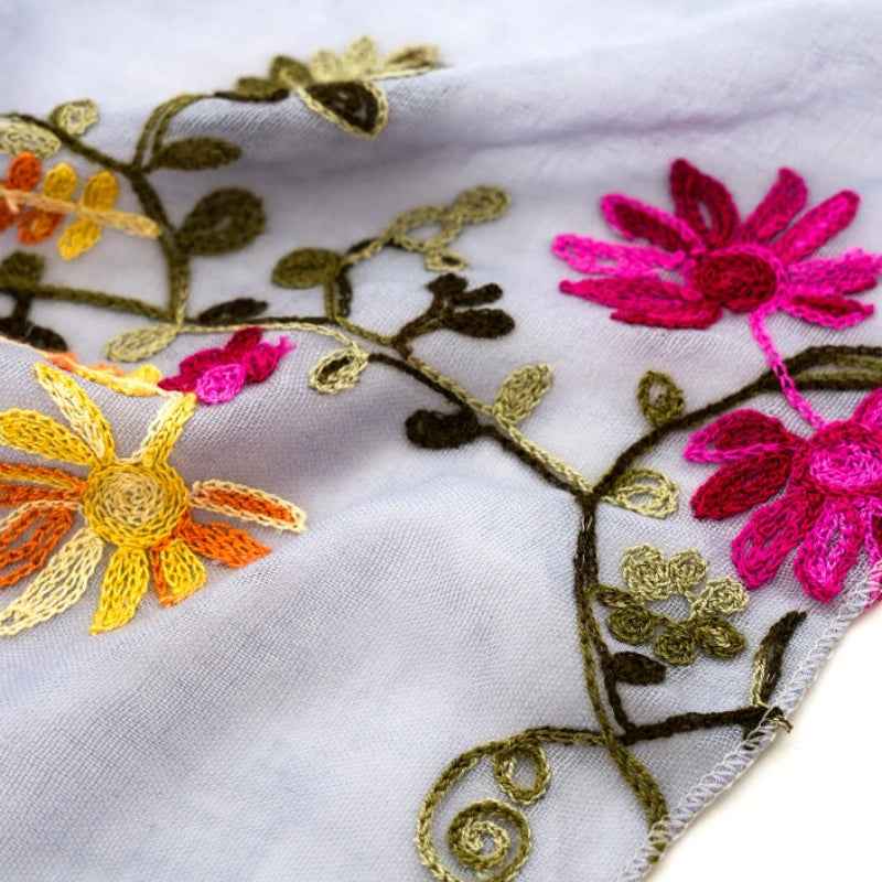 Foulard Fleuri Femme 