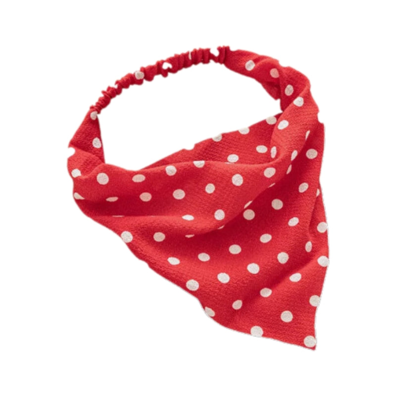 Bandeau Pour Les Cheveux Rouge et Blanc 