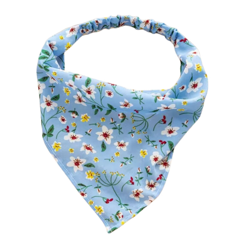 Bandeau Pour Les Cheveux Bleu Ciel et Vert 