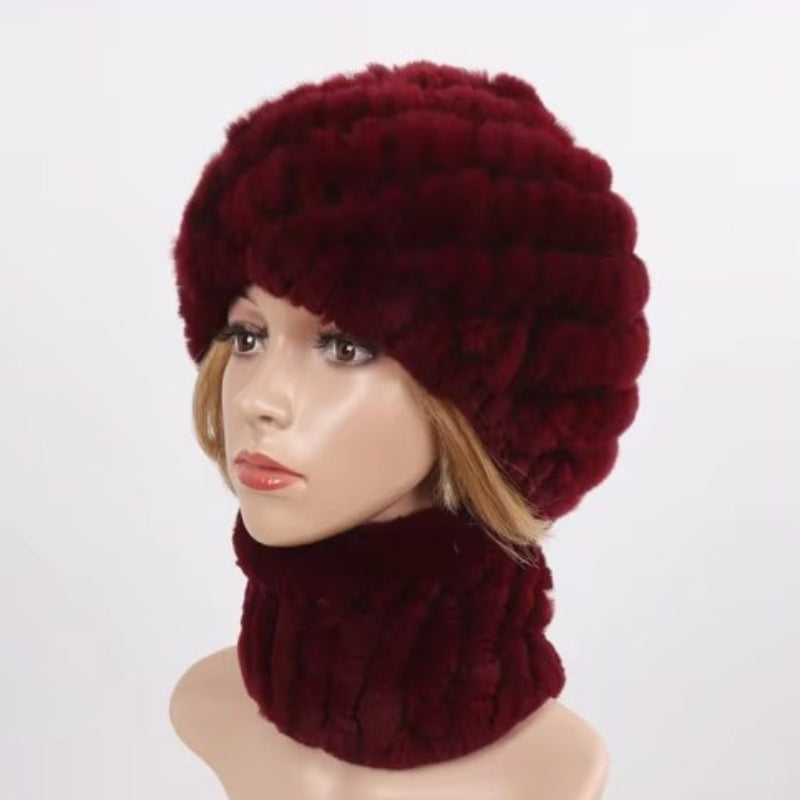 Parure Echarpe Bonnet Femme 5 