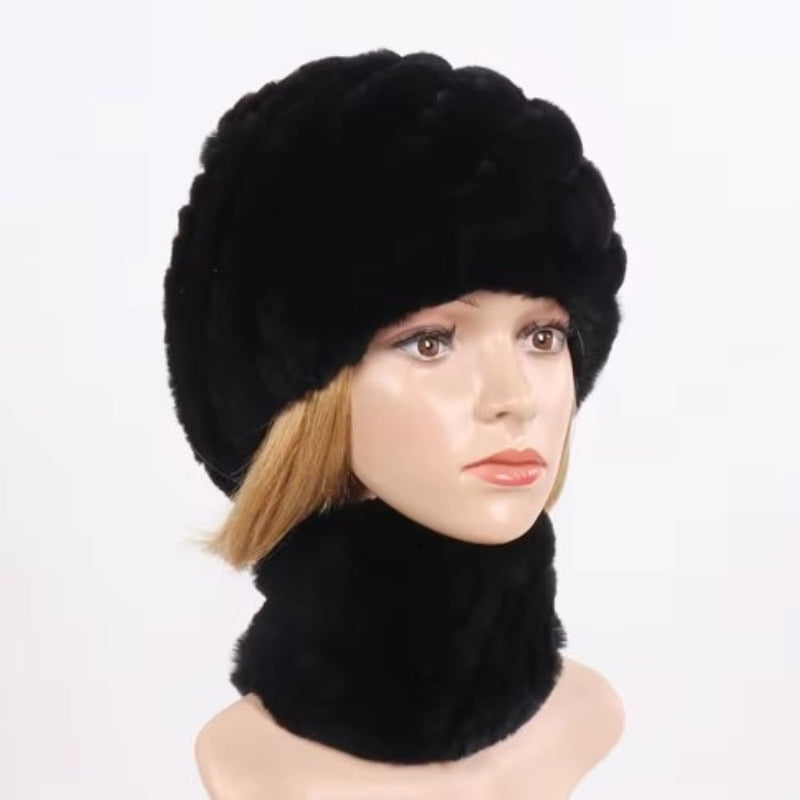Parure Echarpe Bonnet Femme 11 