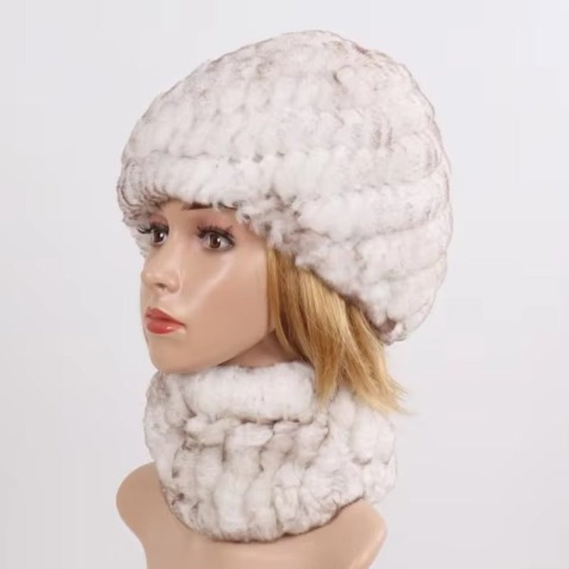 Parure Echarpe Bonnet Femme 6 