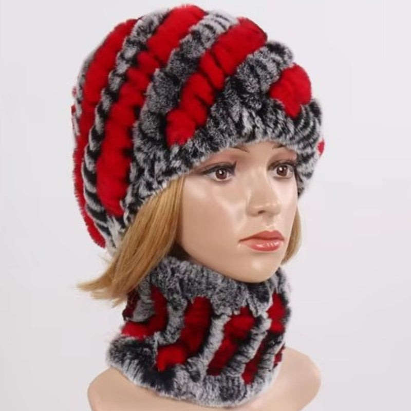 Parure Echarpe Bonnet Femme 7 