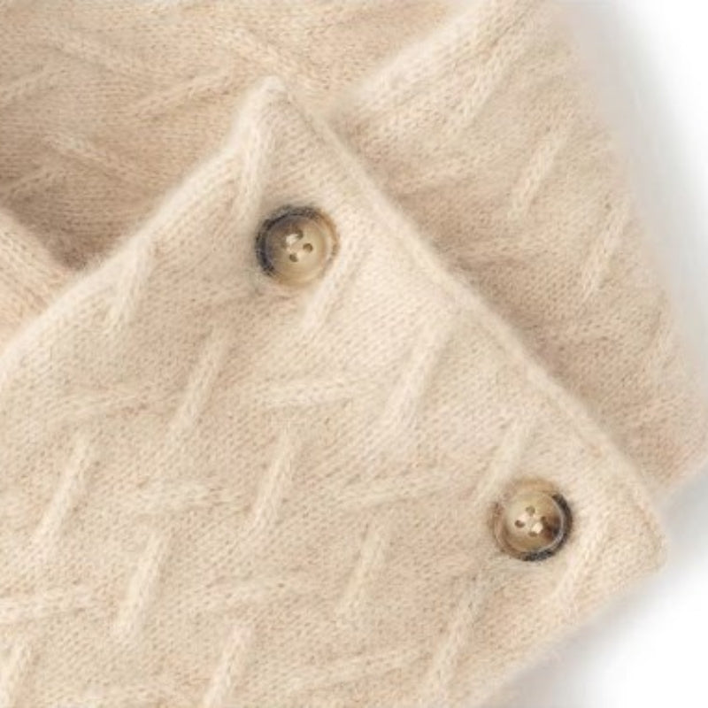 Echarpe Snood Blanc 80*10cm