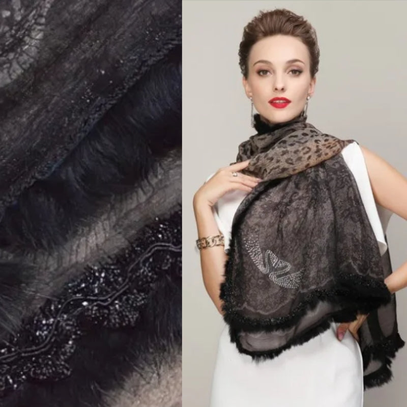 Foulard Imprimé Léopard 