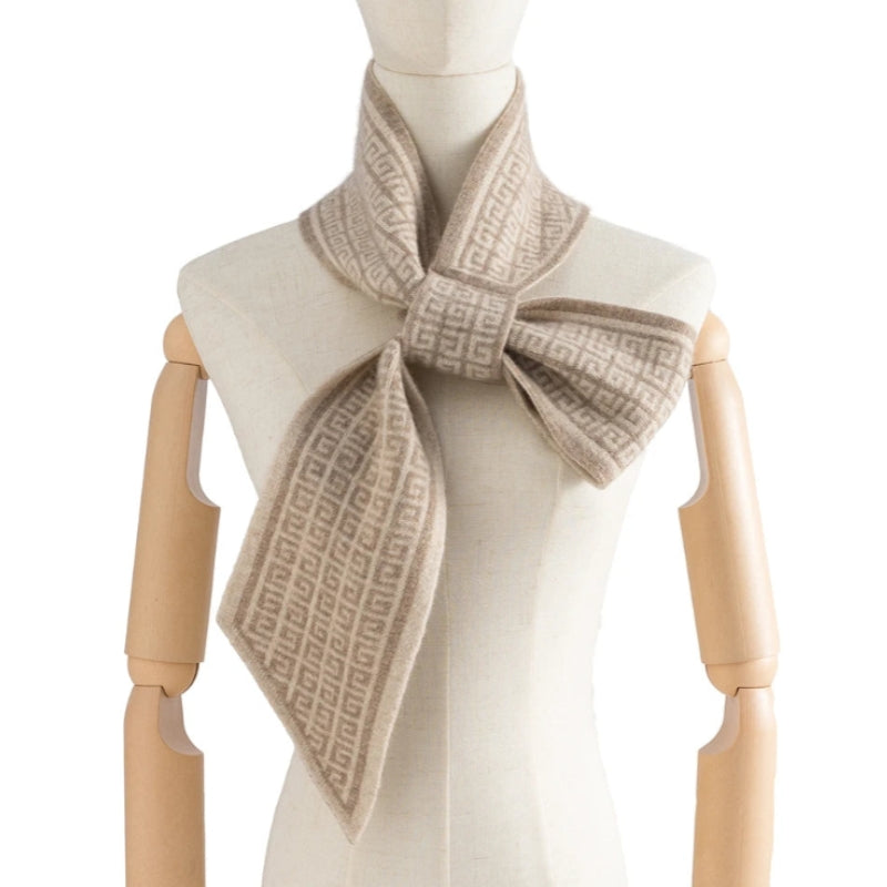 Echarpe Laine et Cachemire Beige 