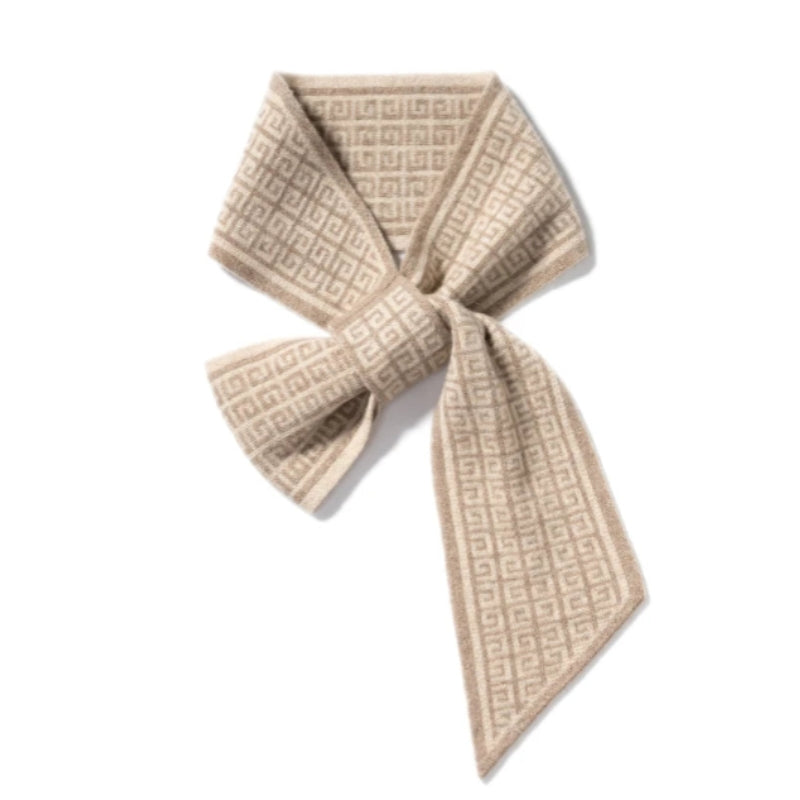 Echarpe Laine et Cachemire Beige 