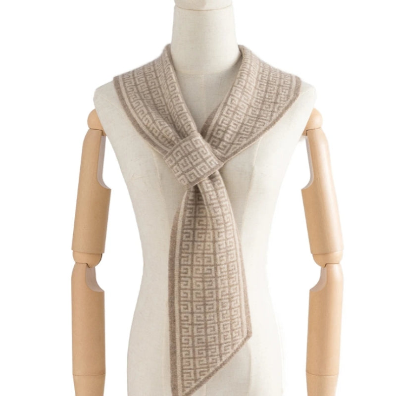 Echarpe Laine et Cachemire Beige 