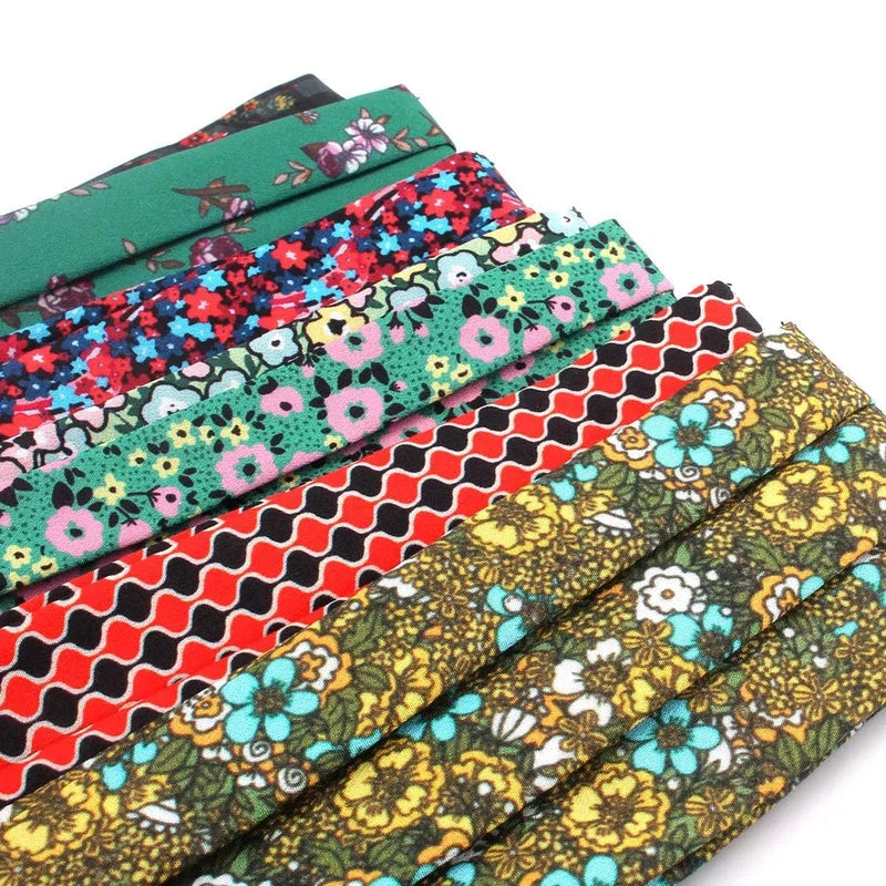 Foulard Ascot à Motifs 