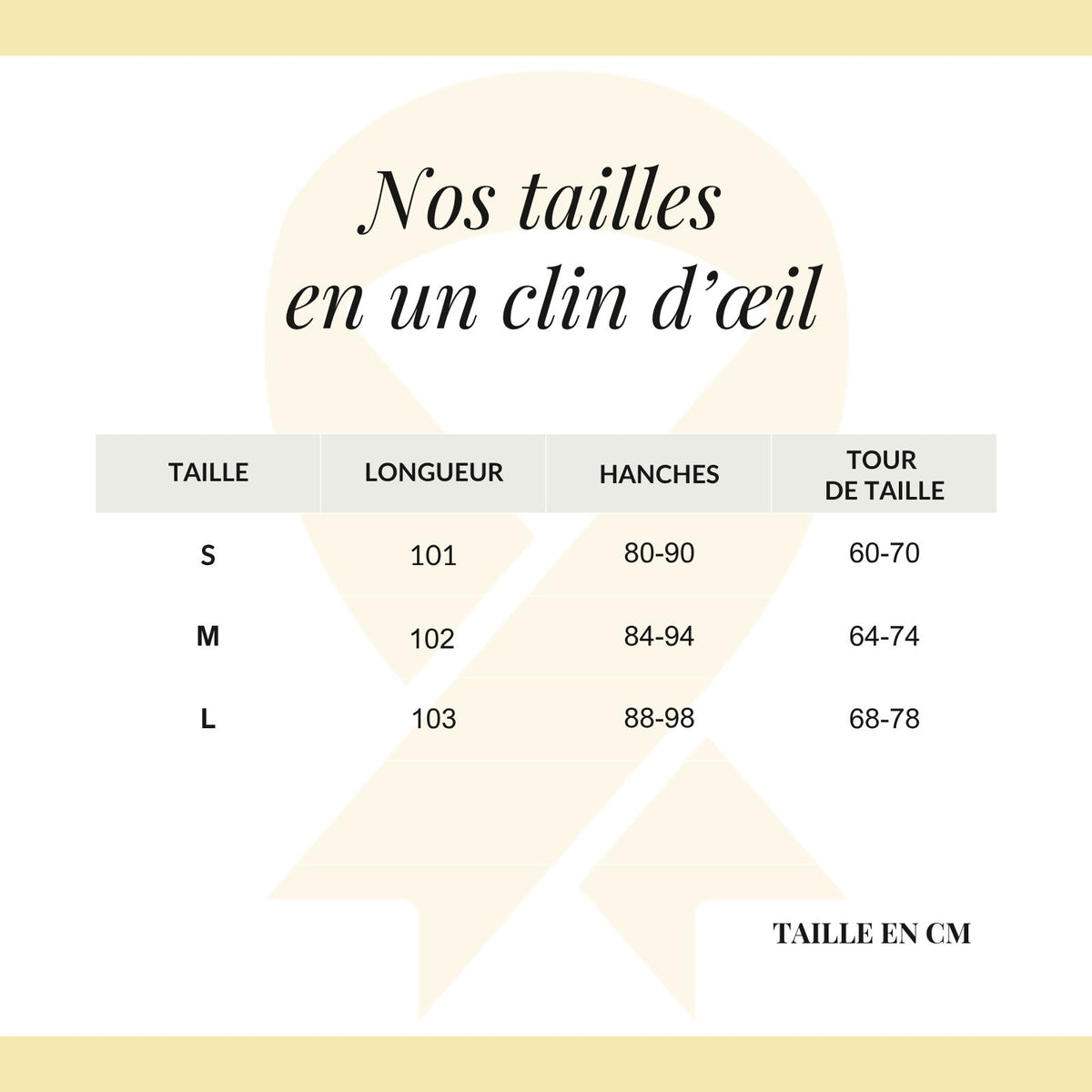 Jupe de Plage en Crochet guide des dimensions - Blanc