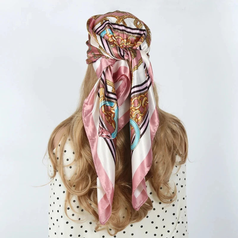 Foulard pour Cheveux Carré 