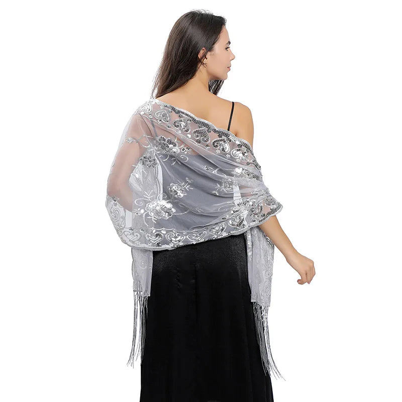 Etole Pour Cérémonie De Mariage Transparent et Argenté 170*60cm