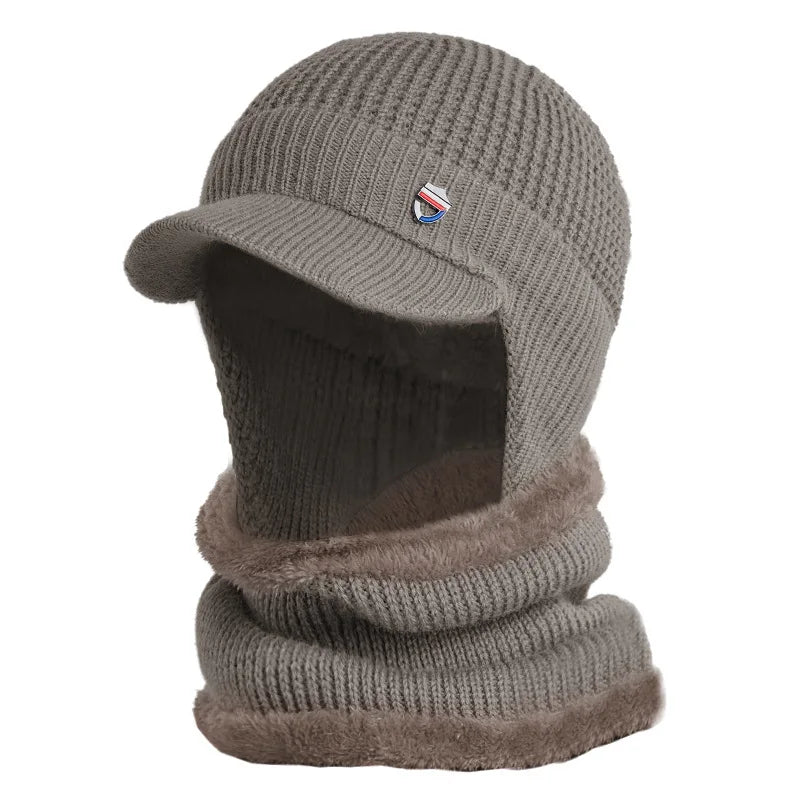 Casquette Cagoule Homme Beige Sable 56-60cm